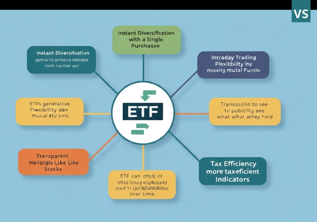 중앙 원형 요소를 기준으로 여러 설명 상자가 방사형으로 연결돼 개념 구조를 한눈에 정리한 인포그래픽 장면